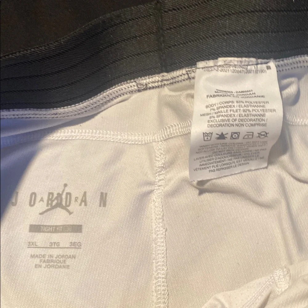 Jordan | Pants | Eybl White Jordan Basketball Pants With Pink Accent ...
